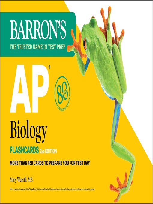 Title details for AP Biology Flashcards by Mary Wuerth - Wait list